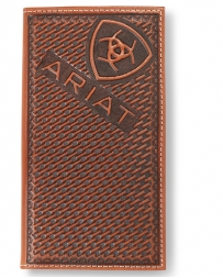 Ariat® Men's Rodeo Basketweave Wallet