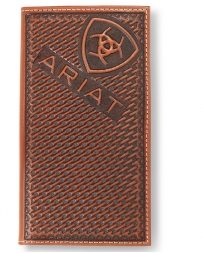 Ariat® Men's Rodeo Basketweave Wallet