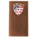 Ariat® Men's Rodeo Flag Logo Wallet