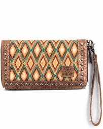 Ariat® Ladies' Southwest Print Clutch