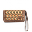 Ariat® Ladies' Southwest Print Clutch