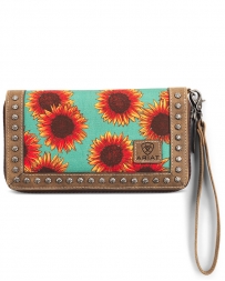 Ariat® Ladies' Sunflower Clutch