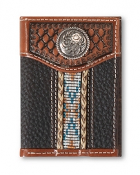 Ariat® Men's Trifold Southwest Wallet