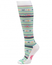 Boot Doctor® Ladies' Aztec Over The Calf Socks