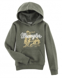 Wrangler® Boys' LS Logo Hoodie