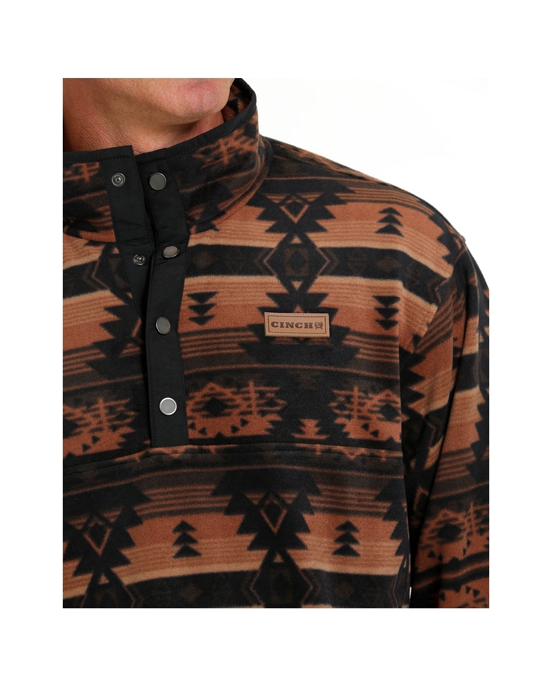 Cinch® Men's Fleece Aztec Pullover Fort Brands
