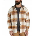 Carhartt® Men's Fleece Lined Hooded Shirt Jack