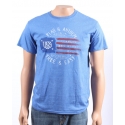 Flag & Anthem® Men's Free & Easy Flag Tee Royal