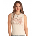 Panhandle® Ladies' Rodeo Rib Graphic Tank