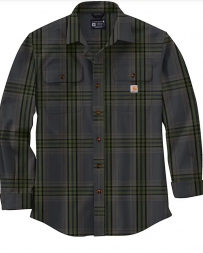 Carhartt® Men's Heavyweight LS Flannel Shirt - Big and Tall