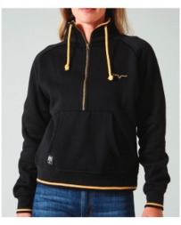 Kimes Ranch® Ladies' Malta Cropped 1/4 Zip Hoodie