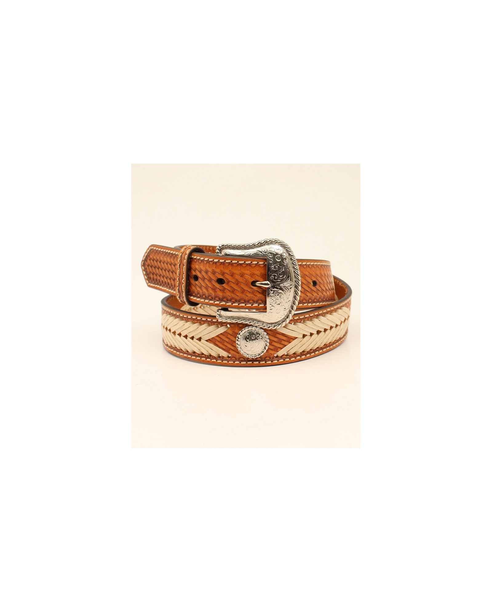 Nocona Belt Co.® Men's Laced Basketweave Belt - Fort Brands