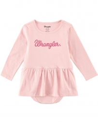 Wrangler® Girls' Infant Pink Skirted Onesie