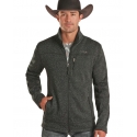 Powder River Outfitters Men's Melange Full Zip Jacket