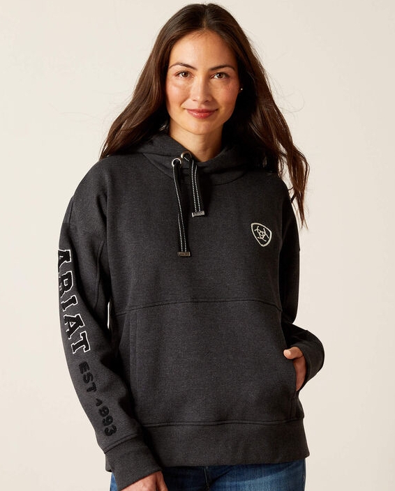Black ariat hoodie hotsell