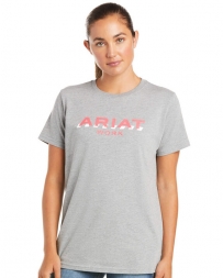 Ariat® Ladies' Cotton Strong Logo Tee