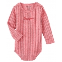 Wrangler® Girls' Inf/Tod Knit Logo Bodysuit