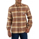Carhartt® Men's RF Midweight LS Flannel Shirt - Big and Tall