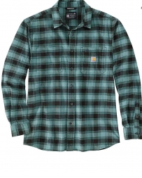 Carhartt® Men's RF Midweight LS Flannel Shirt - Big and Tall