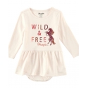 Wrangler® Girls' Inf/Tod Wild & Free Onesie