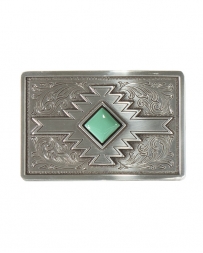 Blazin Roxx® Ladies' Aztec Turquoise Stone Buckle