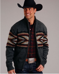 Stetson® Men's Aztec Wool Full Zip Cardigan