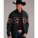 Stetson® Men's Aztec Wool Full Zip Cardigan