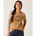 Ariat® Ladies' Tuscon Baseball Tee