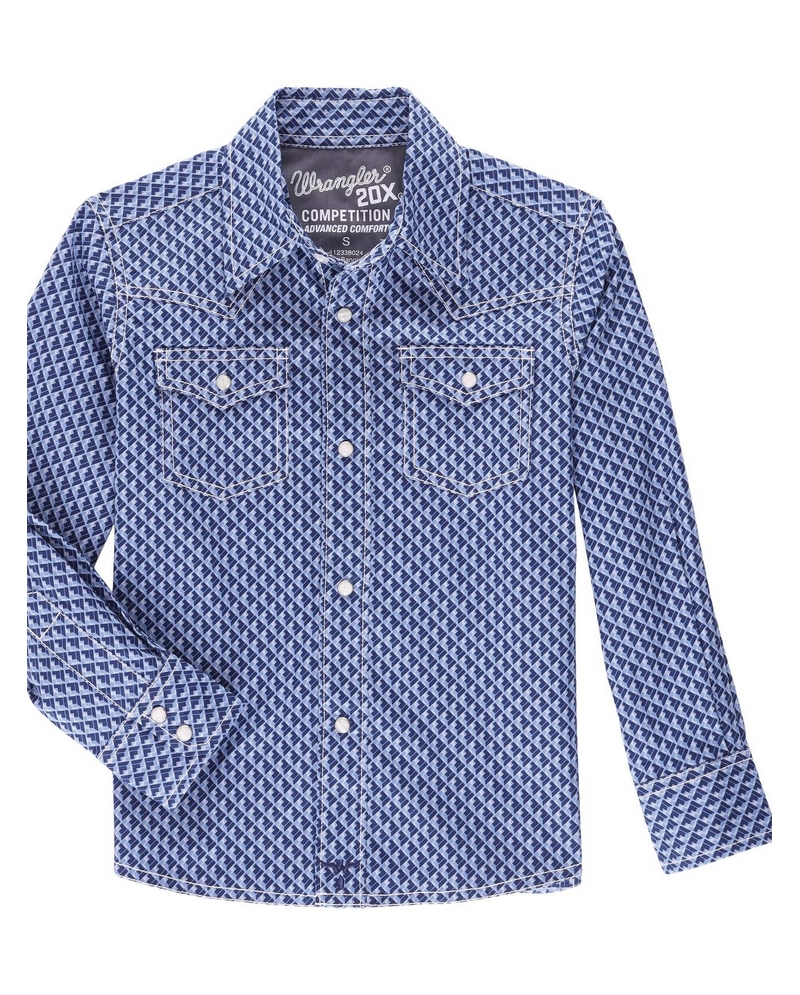 Wrangler® 20X® Boys' LS Snap Shirt - Fort Brands