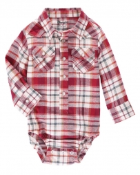 Wrangler® Boys' Inf/Tod LS Snap Onesie