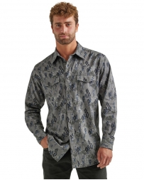 Wrangler® Men's Way Out West LS Print