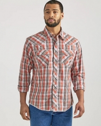 Wrangler® Men's WFS LS Snap Plaid