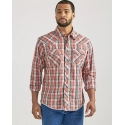 Wrangler® Men's WFS LS Snap Plaid