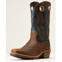 Ariat® Men's Roughstock Sq Toe Brn/Blue