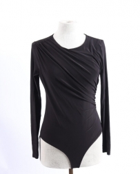 Ladies' LS Rouched Bodysuit