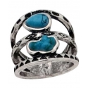 Montana Silversmiths® Ladies' Perfect Balance Turquoise Ring