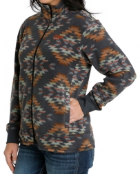 Cinch® Ladies' Polar Fleece Printed Full Zip