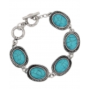 Montana Silversmiths® Ladies' Pools Of Turquoise Bracelet