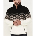 Powder River Outfitters Men's Aztec 1/4 Zip Pullover