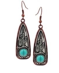Montana Silversmiths® Ladies' Southwest Skyline Earrings