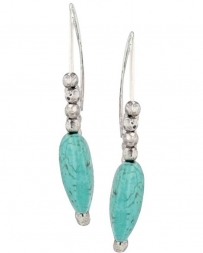 Montana Silversmiths® Ladies' Turquoise Nugget Earrings