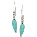 Montana Silversmiths® Ladies' Turquoise Nugget Earrings