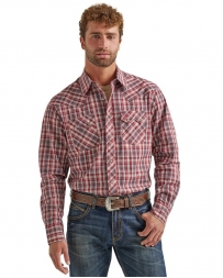 Wrangler Retro® Men's L/S Snap Plaid Shirt