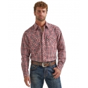 Wrangler Retro® Men's L/S Snap Plaid Shirt