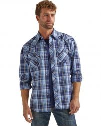 Wrangler Retro® Men's LS Snap Plaid Shirt