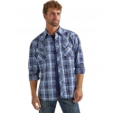 Wrangler Retro® Men's LS Snap Plaid Shirt