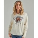 Wrangler® Ladies' Bucking Horse LS Graphic Tee