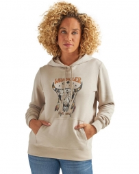 Wrangler® Ladies' Buffalo Skull Hoodie