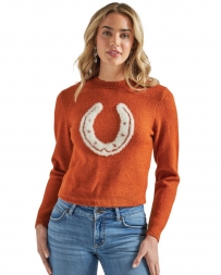 Wrangler® Ladies' Horseshoe Sweater