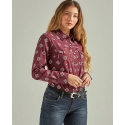 Wrangler® Ladies' Port Royale Western Snap Shirt